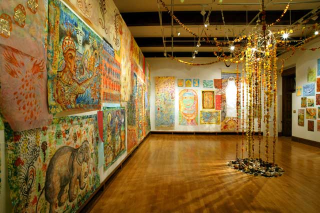 installation view facing west