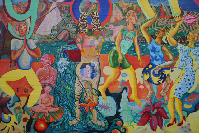 Detail of mural