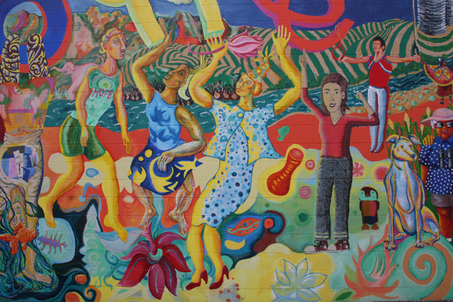 Detail of mural