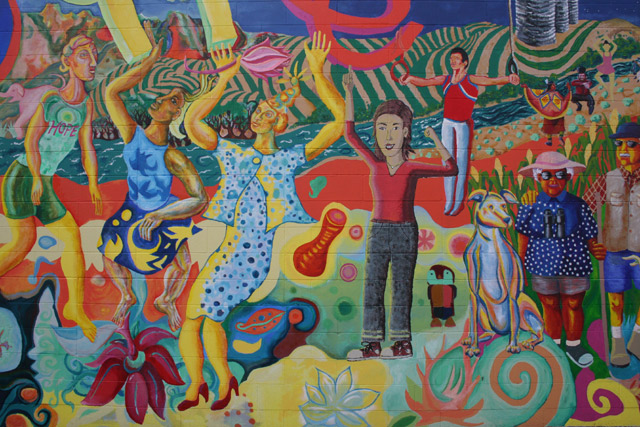 Detail of mural