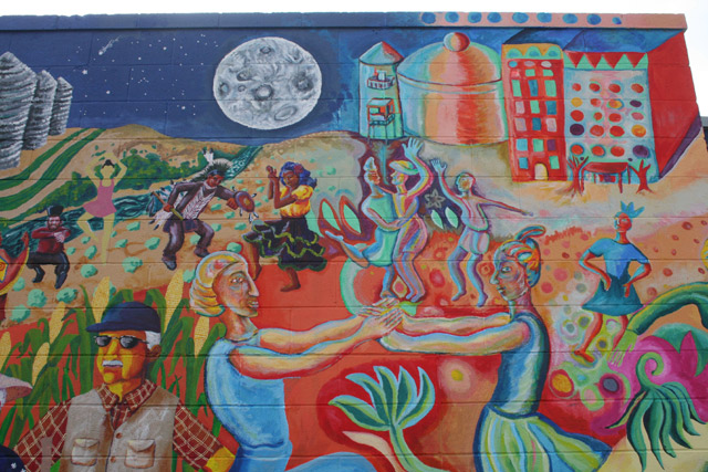 Detail of mural