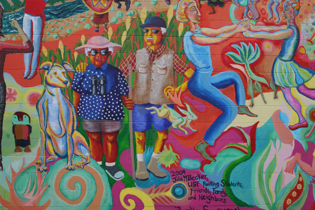 Detail of mural