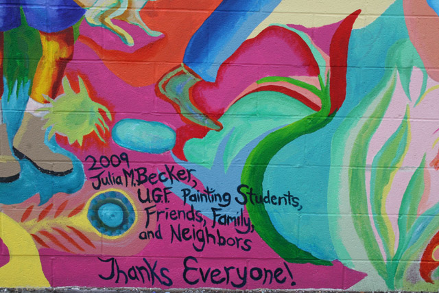 Detail of mural