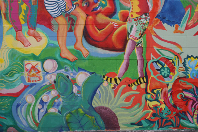 Detail of mural