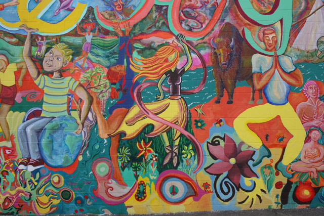 Detail of mural
