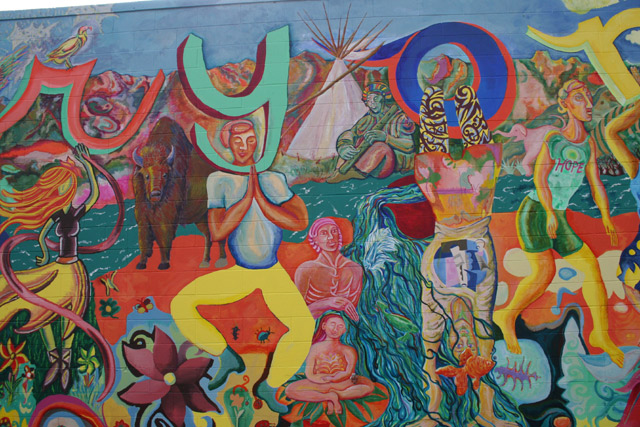 Detail of mural