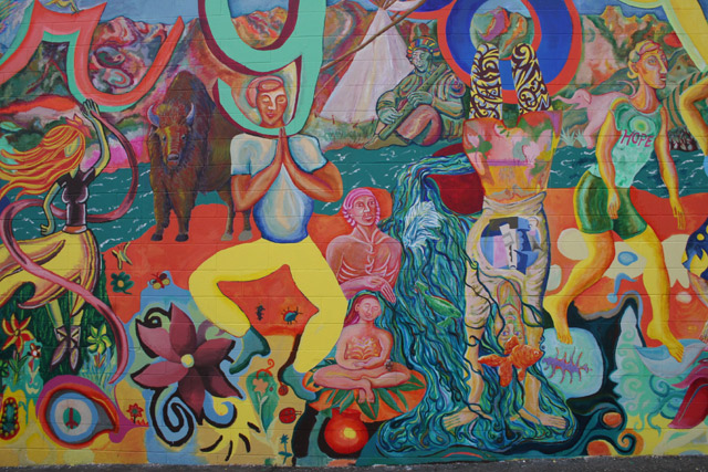 Detail of mural